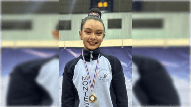 Gimnasta curicana clasifica a tres finales nacionales en el Campeonato Rítmica Chile