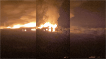 Incendio deja una casa destruida y cuatro damnificados en Hualañé