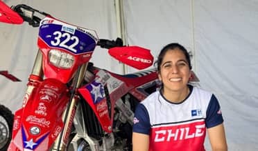 Tania González acusa sabotaje en Mundial Six Days de Enduro en Italia