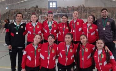 Curicó Unido Voley Sub-18 es subcampeón del Torneo Go Green en Temuco