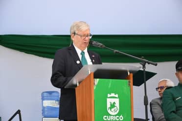Alcalde Bordachar en aniversario N°282 de Curicó: "Debemos honrar la historia y pensar el futuro"