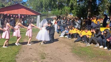 Consejo Consultivo Comunal de Niños realizó fonda para despedir las Fiestas Patrias