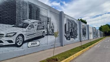 Cementerio Municipal de Curicó inaugurará proyecto de obras de arte en uno de sus muros
