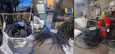 PDI incauta más de 1.6 toneladas de cable de cobre robado en Talca