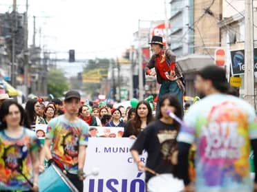 Curicó celebró con éxito el Carnaval de la Inclusión 2025