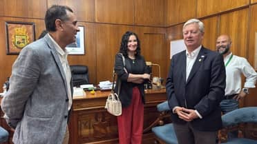 Alcalde George Bordachar tras reunión con diputado electo Javier Muñoz: "Vamos a trabajar en equipo"