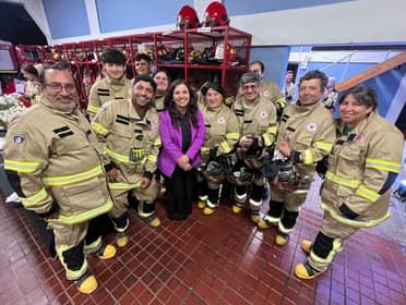 Bomberos Hualañé celebra 59 años anunciando la creación de su 4ta Compañía