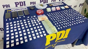PDI desarticulan a clan familiar dedicado a la venta de drogas en Parral, Retiro y Cauquenes