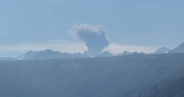 Complejo Volcánico Planchón-Peteroa emite gases y piroclastos de 1.860 metros de altura