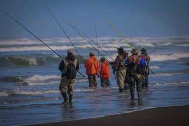 El Campeonato de Pesca de Playa Variada se toma La Trinchera