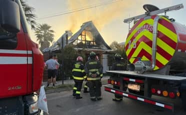 Los Niches: Mujer resulta con quemaduras tras incendio de su vivienda