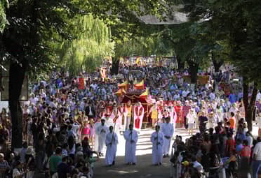 Incendios forestales: Arzobispado suspende festividad de San Sebastián en Yumbel