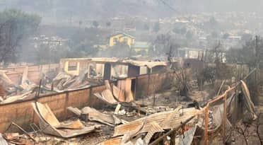Confirman 15 fallecidos por incendios forestales en la región del Bío Bío