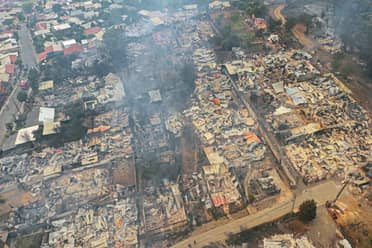 Incendios en Ñuble y Biobío: 19 fallecidos y desesperado llamado del alcalde de Penco ante el avance del fuego