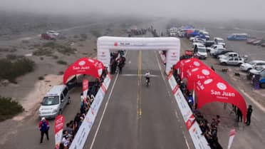 Hazaña curicana en Argentina: Cristóbal Ramírez conquista el Alto del Colorado y es el nuevo líder de la Vuelta a San Juan