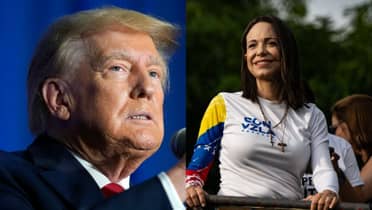 Donald Trump cuestiona la idoneidad de María Corina Machado para liderar Venezuela