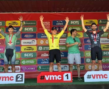 Mandel Márquez conquista el circuito urbano de la Vuelta Maule Centro