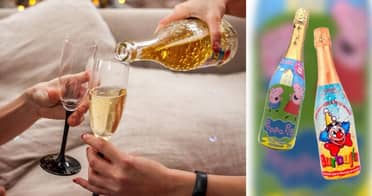 Polémica por "champagne para niños": ODECU exige retiro de bebidas que imitan alcohol y denuncia riesgos de seguridad
