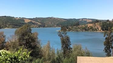 "Mi paraíso está de vuelta": Destacan notable mejoría en las aguas del Lago Vichuquén y llaman a disfrutar su entorno