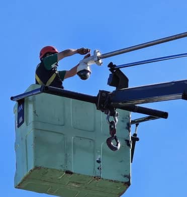 Municipio realiza reposición de cámaras de televigilancia en sectores de Curicó