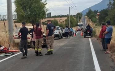 Colisión deja cuatro heridos en la ruta que une El Bolsico con Monte Oscuro
