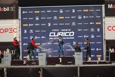 Jorge Martínez se corona campeón de la fecha inaugural del Copec RallyMobil 2026 en Curicó