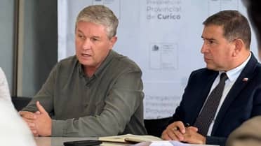 Autoridades de la provincia de Curicó coordinan acciones preventivas mediante COGRID ante sistema frontal