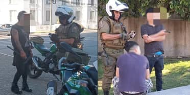 Sección Centauro despliega masiva intervención preventiva y de seguridad en Molina