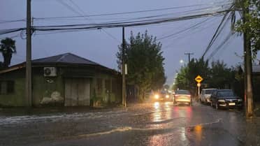 Senapred entrega balance por sistema frontal: cortes de luz, personas aisladas y pasos fronterizos cerrados en el Maule