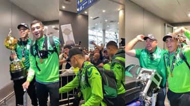 Santiago Wanderers campeones Sub 20 llegan a Chile