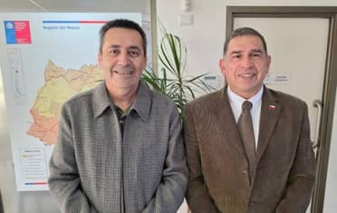 Consejero Igor Villarreal se reúne con nuevo delegado presidencial para abordar temas de seguridad