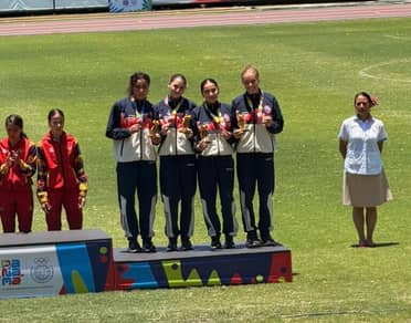 Florencia Rojas conquista el bronce en el relevo 4x400 de los Juegos Suramericanos de la Juventud