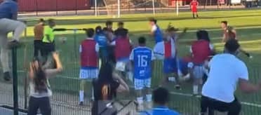 Suspenden partido por graves hechos de violencia en Romeral