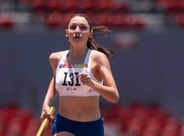Atleta curicana Florencia Rojas suma experiencia en Juegos Suramericanos Panamá 2026