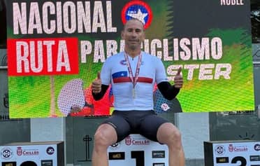 Ciclista curicano Luis Morales se corona campeón en el Nacional Master de Chillán