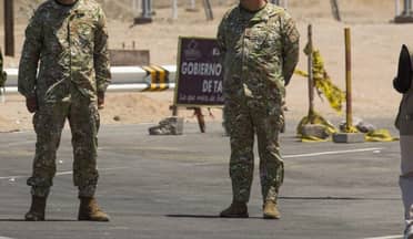 Militares peruanos detenidos en el norte con más de 4 kilos de ketamina