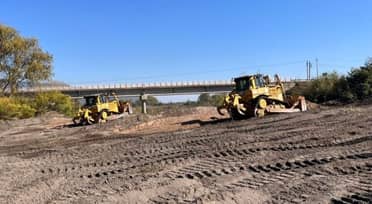 Autoridades inspeccionan obras de mitigación en el río Mataquito para prevenir desbordes invernales