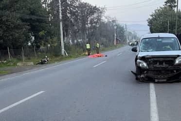 SIAT investiga fatal siniestro que cobró la vida de un motorista en Molina