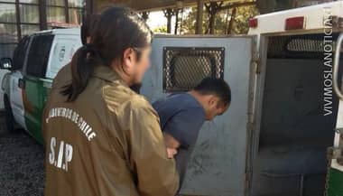 A prisión joven acusado de iniciar un incendio de pastizales en Teno