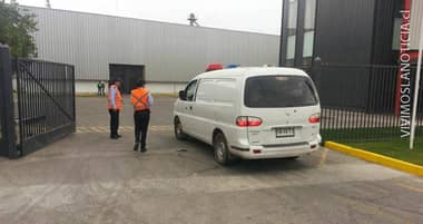Grúa horquilla aplastó a trabajador curicano