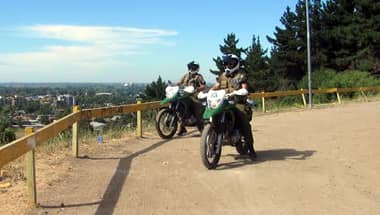 Carabineros realiza patrullajes preventivos en cerro Condell