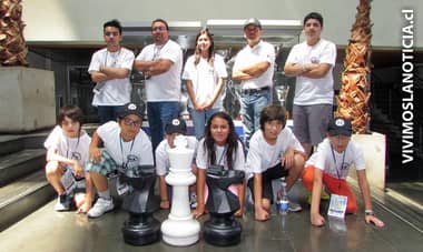 Curicanos participaron en campeonato nacional de ajedrez