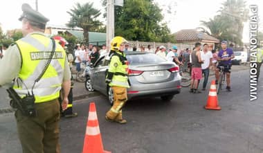 [FOTOS] Grave lesión cerebral presenta mujer accidentada en Sarmiento