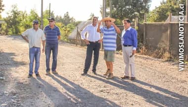 Avanza proyecto de pavimentación del camino Los Cristales - Casas Viejas