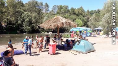 Familias curicanas disfrutaron del balneario municipal de Potrero Grande