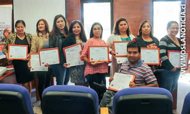 Rauquinos fueron certificados en curso Gestor Mype Local