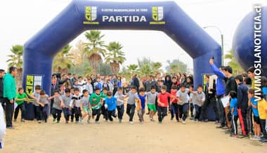 Teninos participaron de carrera estilo “Cross Country”