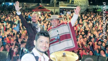 [FOTOS] Las lluvias no han detenido Fiesta de la Chicha más grande de Chile