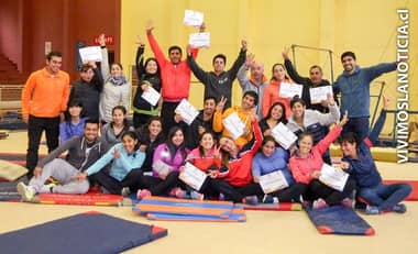 Ex seleccionada nacional dictó capacitación en gimnasia artística