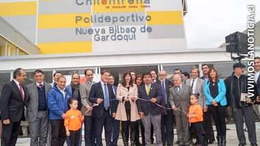 Millonaria inversión en polideportivo de Constitución